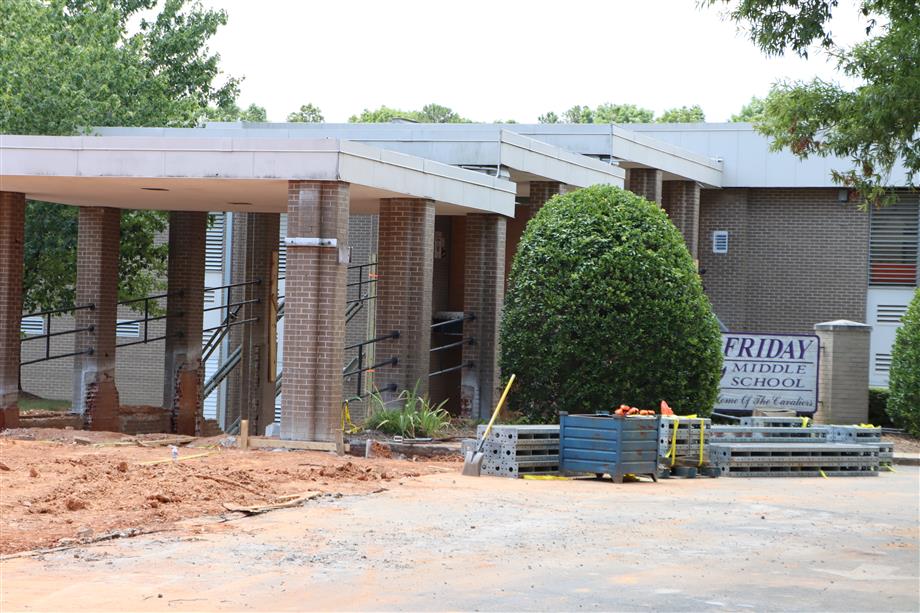 W.C. Friday Middle School Facade Project